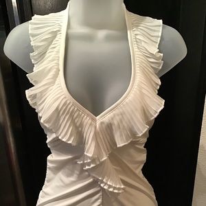 Charlotte Russe white halter top
